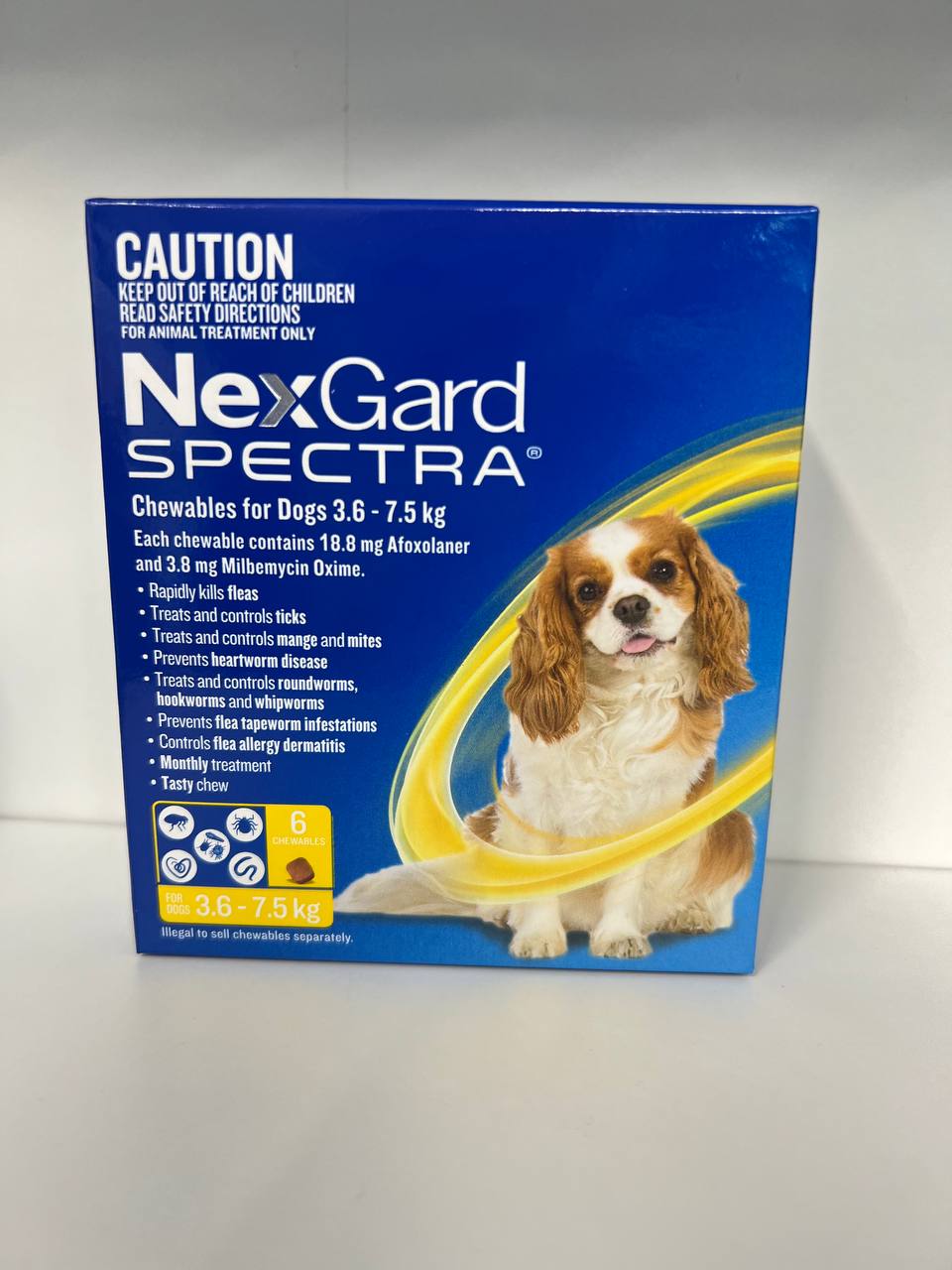 Heartworm nexgard spectra sales